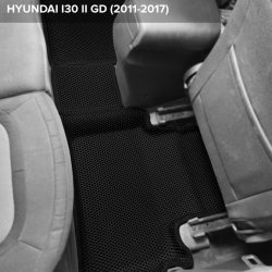 3D коврики EVA с бортами Hyundai i30 II GD (2011-2017)