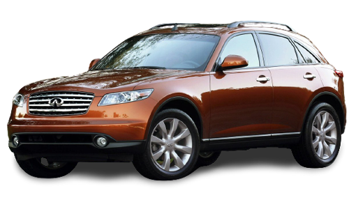 2D коврики EVA в салон и багажник на Infiniti FX I USA (2002-2009)