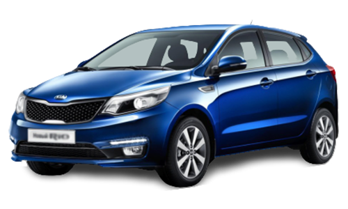 2D коврики EVA в салон и багажник  на Kia Rio III хетчбек (2011-2017)