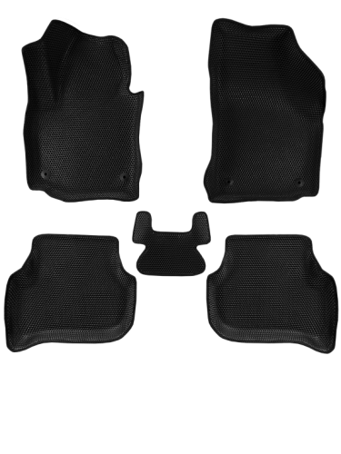 3D коврики EVA с бортами Skoda Yeti (2009-2018)