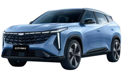 3D коврики EVA с бортами в салон на Geely Cityray (2024-н.в)