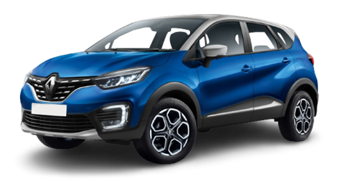 3D коврики EVA с бортами в салон на Renault Kaptur рестайлинг (2020-2022)