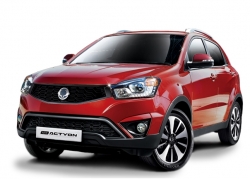 2D коврики EVA в салон и багажник на SsangYong New Actyon (2010-2021)