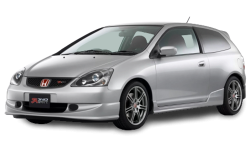 2D коврики EVA в салон и багажник  на Honda Civic VII хэтчбек (2000-2006)
