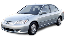 2D коврики EVA в салон  на Honda Civic VII седан (2000-2006)