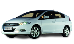 2D коврики EVA в салон  на Honda Insight II, правый руль (2009-2014) 