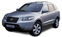 2D коврики EVA в салон и багажник  на Hyundai Santa Fe II (2005-2010)