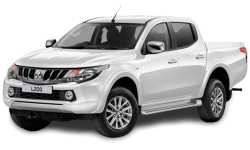 2D коврики EVA в салон и багажник на Mitsubishi L 200 V (2015-2019)