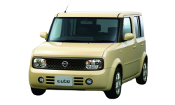 2D коврики EVA в салон и багажник на Nissan Cube II Z11, правый руль (2002-2008)