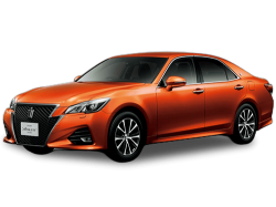 2D коврики EVA в салон на Toyota Crown XIV S210, правый руль (2012-2018)